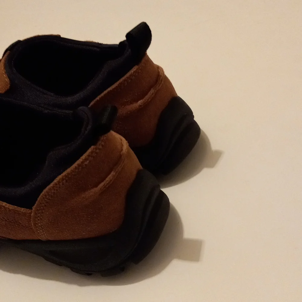 Lands End Men's Suede Slip On Shoes - Picture 5 of 8